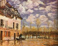Sisley, Alfred - Boat During a Flood